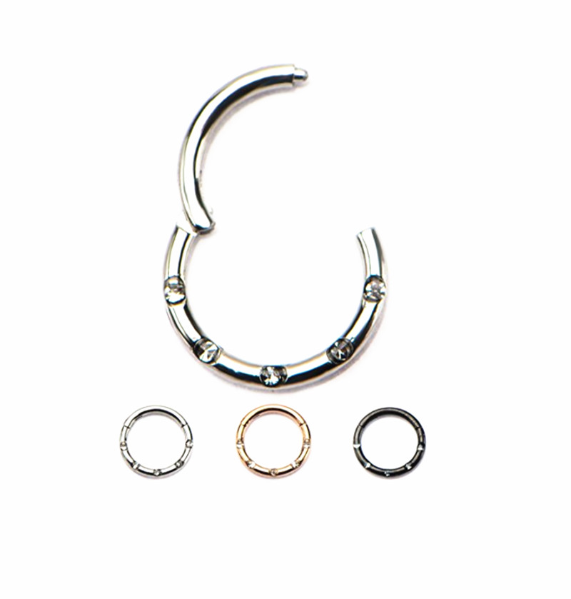 Clicker Ring Seamless - Anneaux de segment articulé sans couture