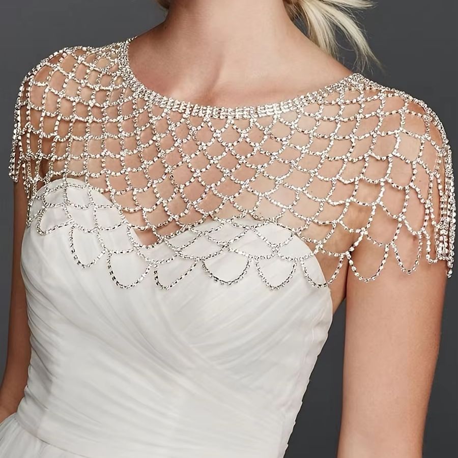 Body Jewelry Luxury - Chaîne de corps de mariée de