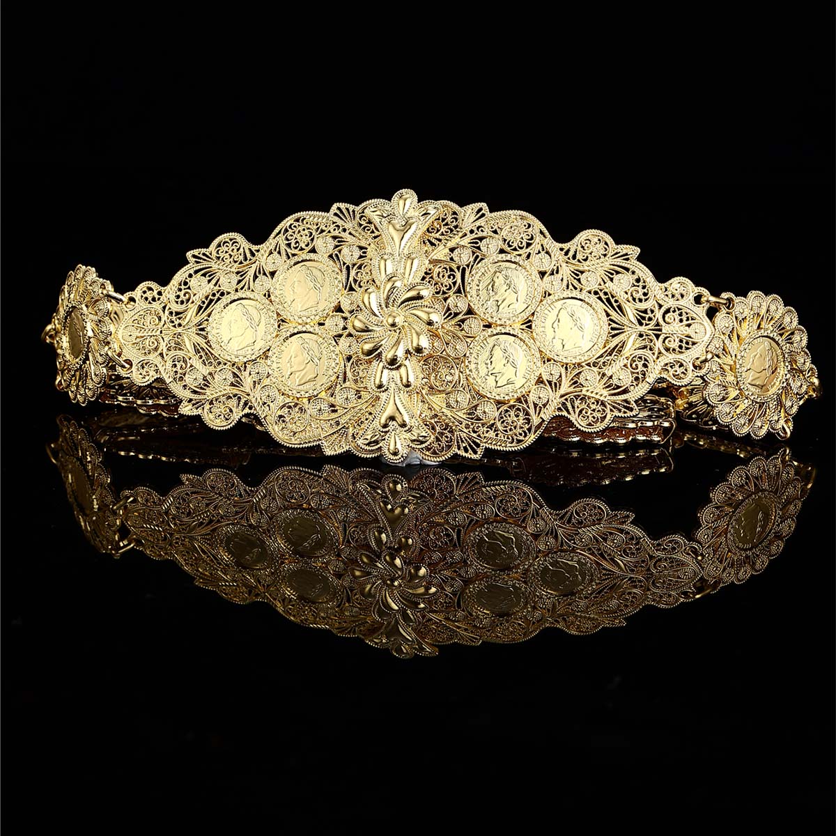 Body Jewelry Luxury - Chaîne de taille en métal Napoléon