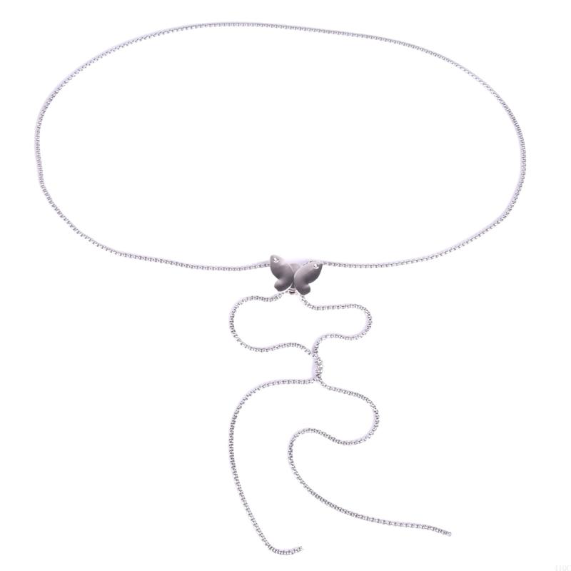 Body Jewelry For Sensitive Skin - Accessoire ergonomique taille papillon avec chaîne