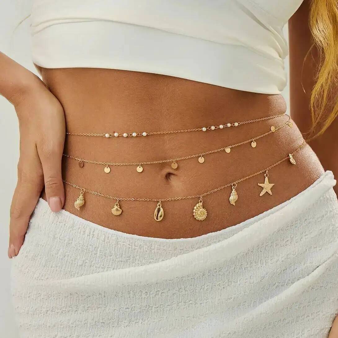 Body Jewels - IngeSight.Z 3 pièces/ensemble Boho étoile de