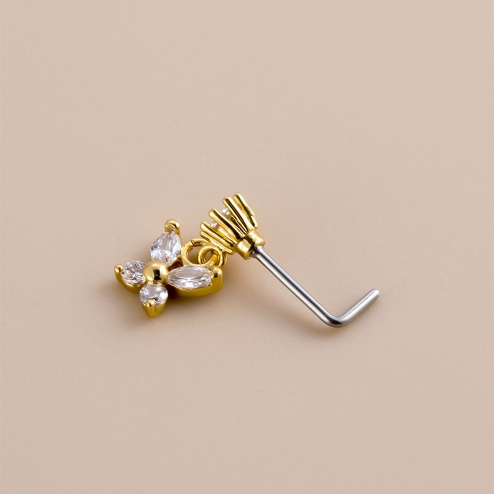Body Jewelry Goth - Piercing de nez en acier inoxydable