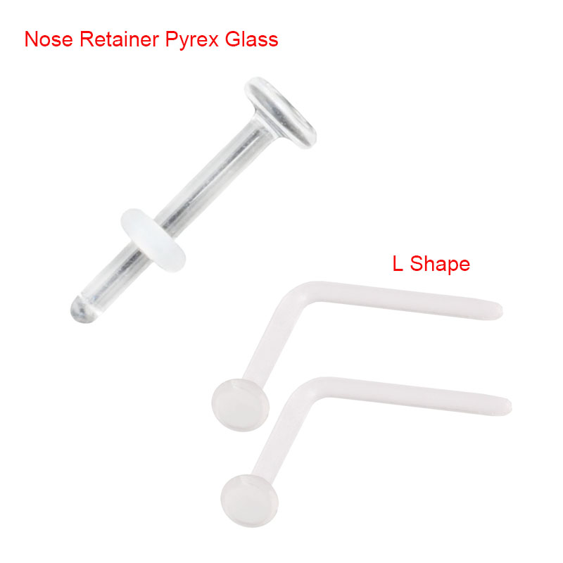 Body Jewelry Ear Plugs - Boucles d'oreilles en verre Pyrex, 0.8-2.4mm,