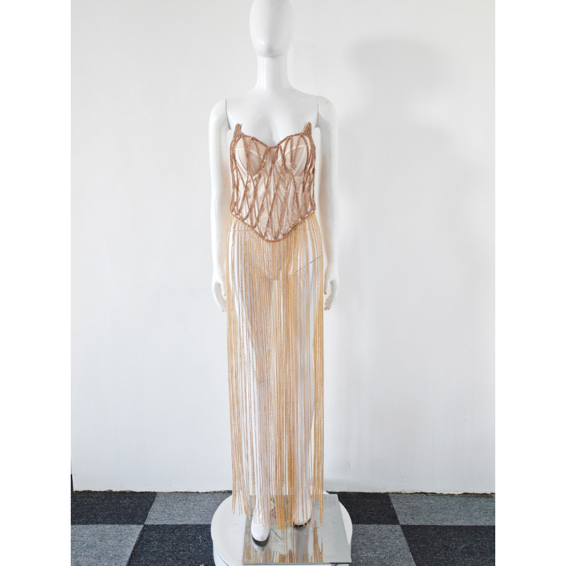 Body Jewelry For Backless Dress - Femme corps bijoux chaîne creux Club
