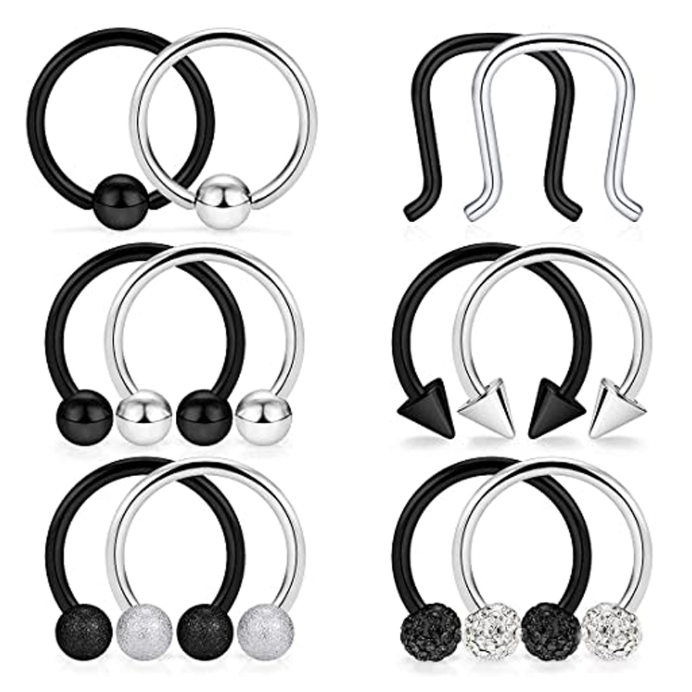Clicker Ring Seamless - Cerceau de septum sans couture à