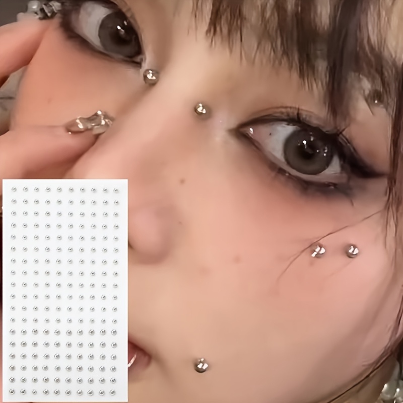 Body Jewelry And Piercing - Kit de faux piercings autocollants sans