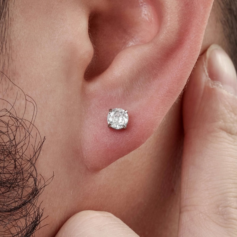 Labret G23 en titane de qualit - Flat Back Labret Stud avis et prix