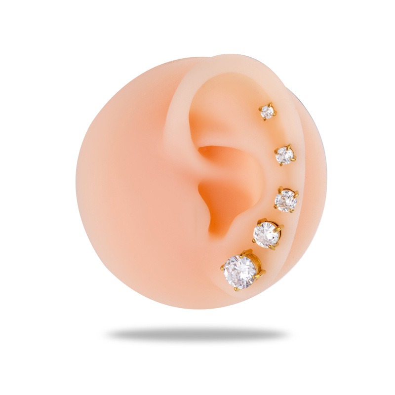 Labret G23 en titane de qualit - Flat Back Labret Stud avis et prix