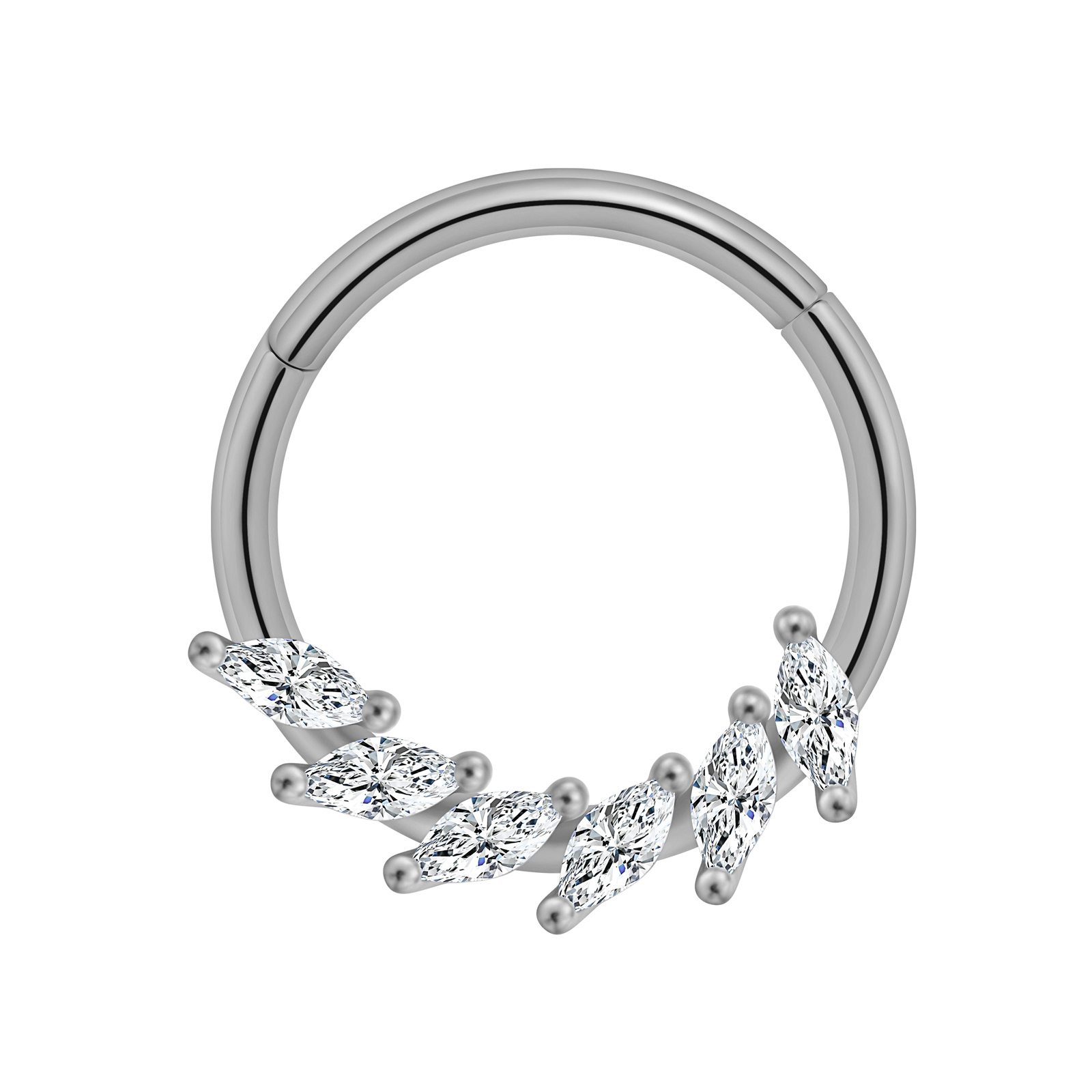 1 pièce, 16G, Anneau de septum - Septum Clicker Ring avis et prix