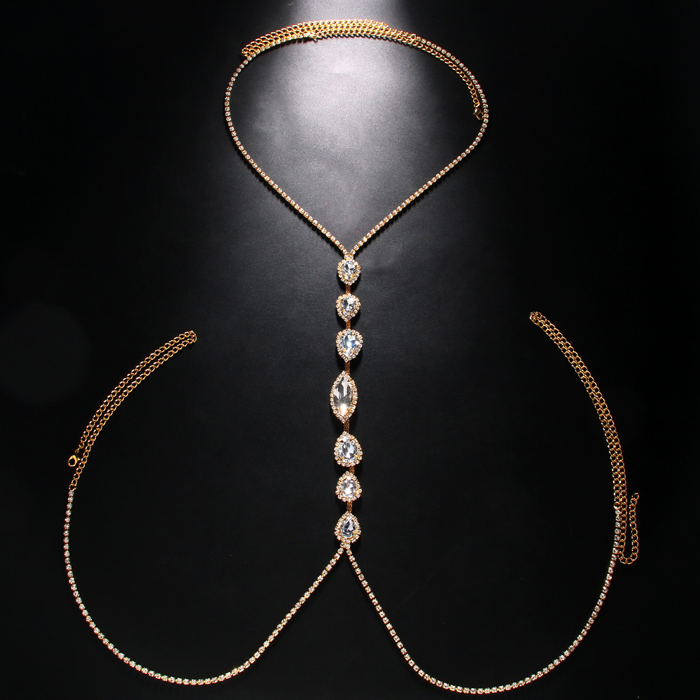 Collier goutte d'eau Sexy pour - Body Jewelry Luxury avis et prix