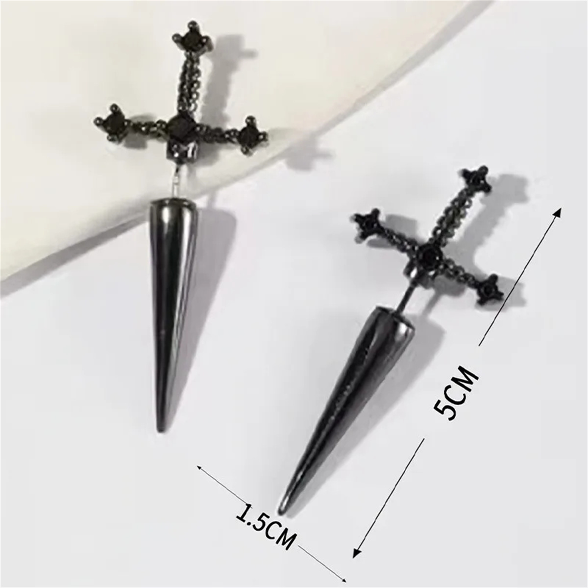 Boucles d'oreilles gothiques é - Body Jewelry Goth avis et prix