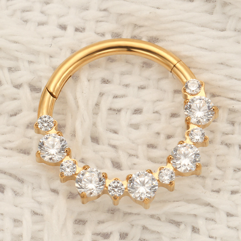 ASTM F136 TItanium Daith Click - Septum Clicker Ring avis et prix