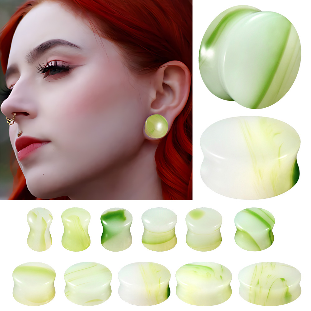 Extenseurs d'oreille ronds en  - Body Jewelry Ear Plugs avis et prix