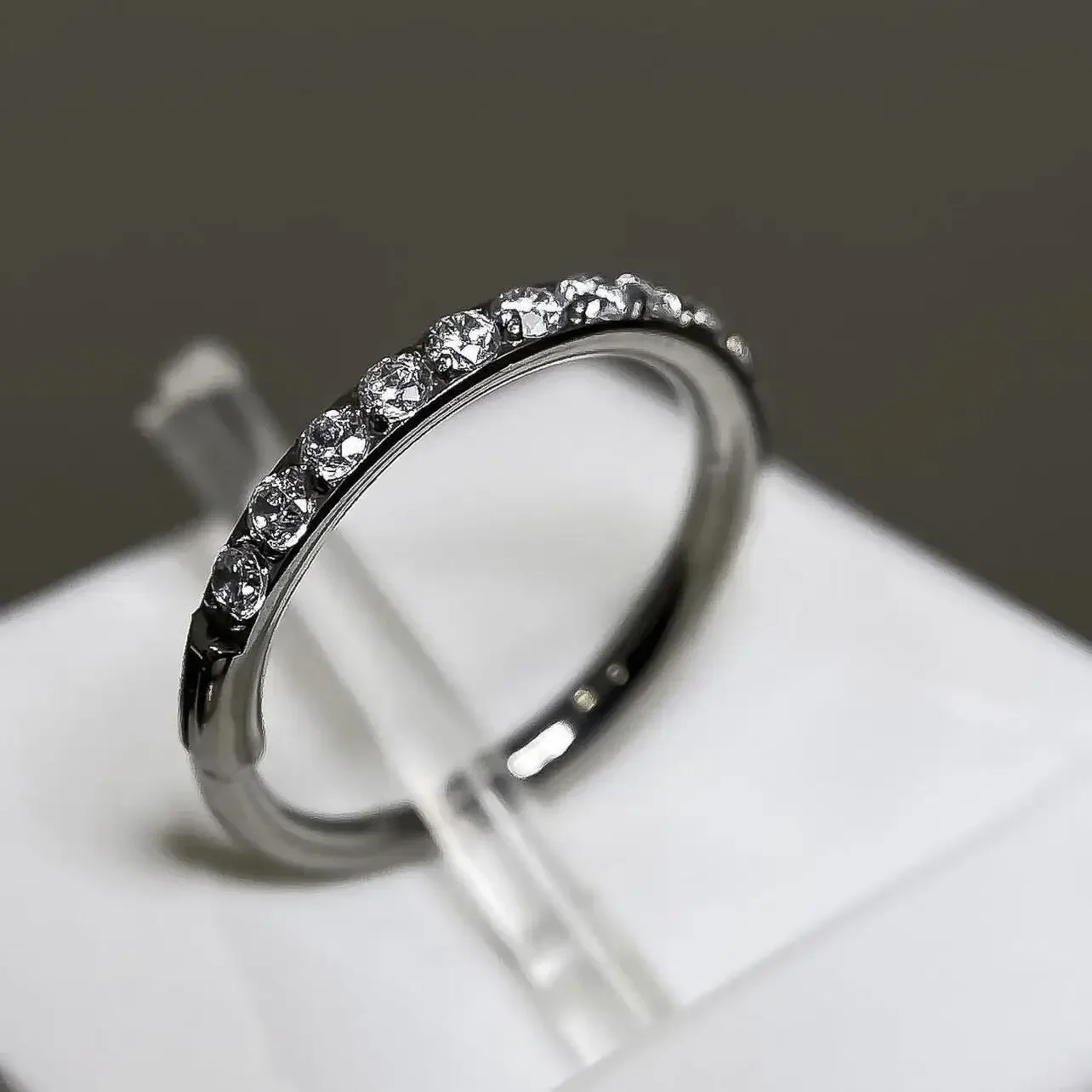 Anneau de nez en titane G23, 1 - Septum Clicker Ring avis et prix