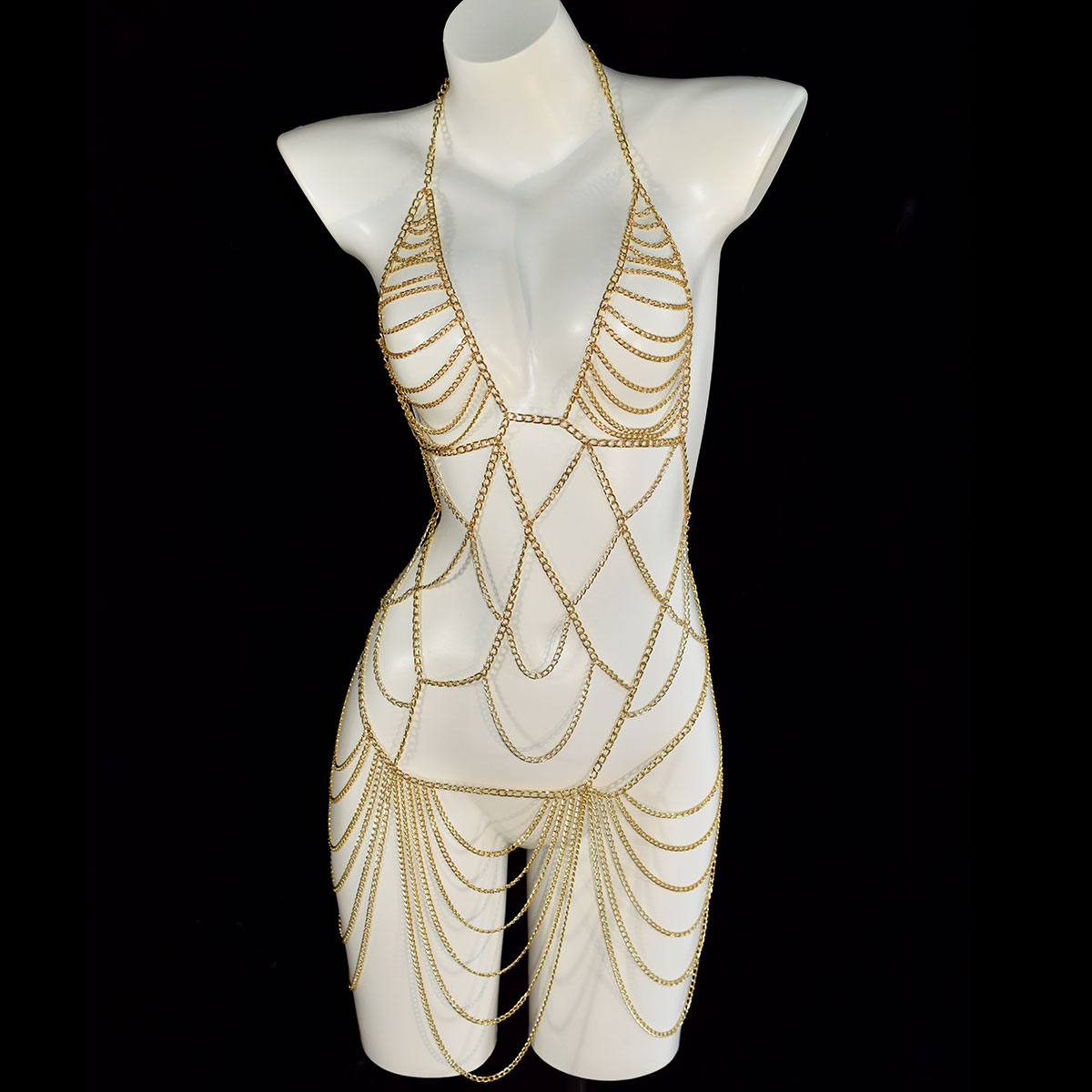 Robe longue luxueuse à franges - Body Jewelry Luxury avis et prix