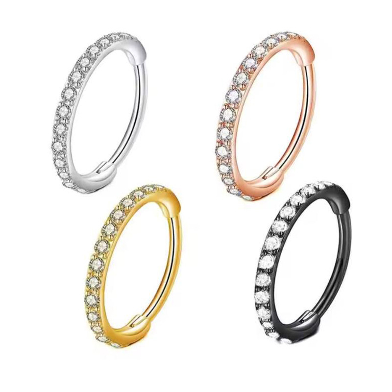Anneau de nez 16G en acier chi - Clicker Ring Seamless avis et prix