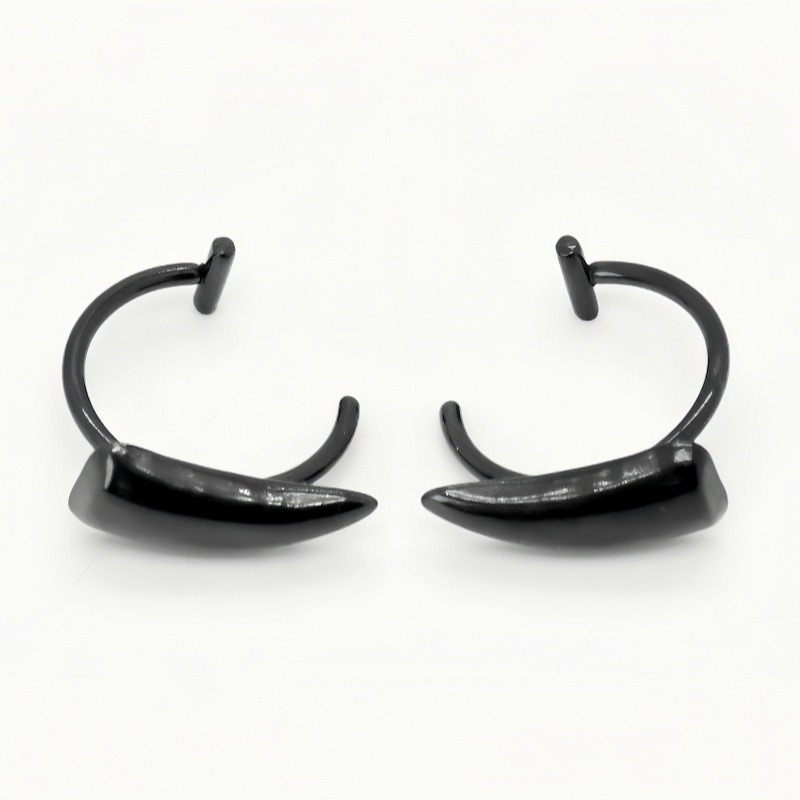 Clip à lèvre gothique en acier - Body Jewelry And Piercing avis et prix