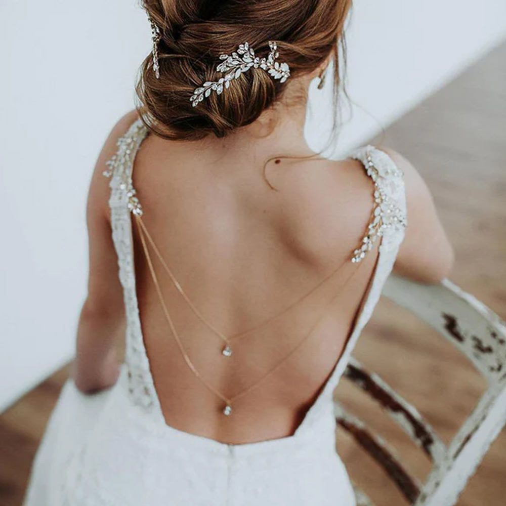 Zunderes-Pendentif à pampilles - Body Jewelry For Backless Dress avis et prix