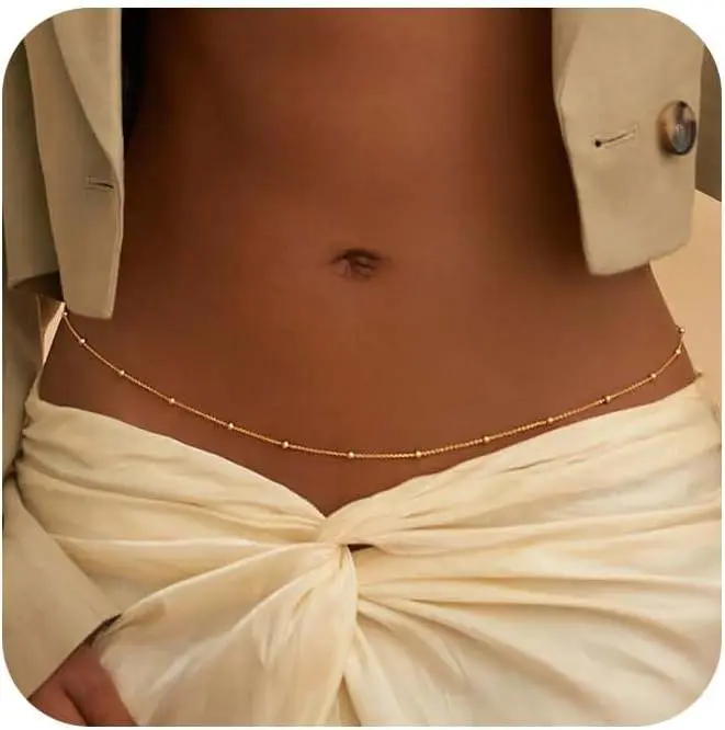 Bijoux de corps de bikini régl - Body Jewelry Gold Plated avis et prix