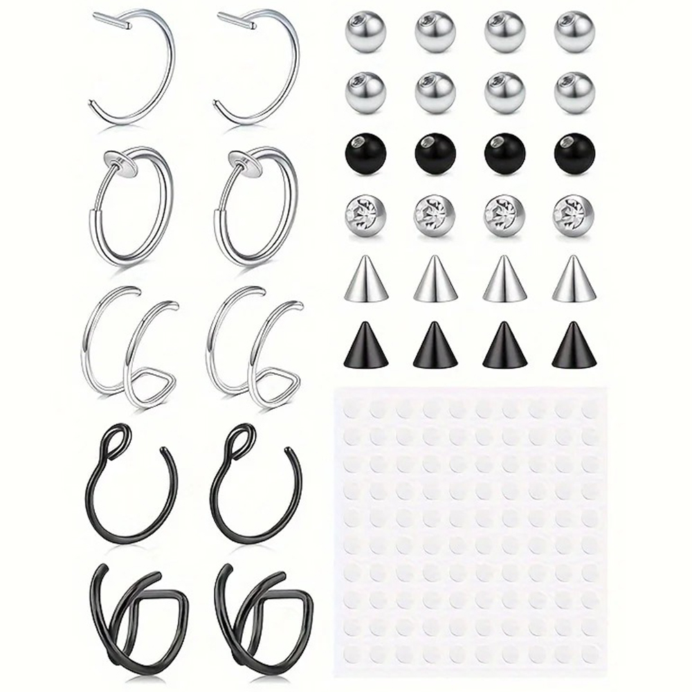 Faux piercings, faux anneaux d - Body Jewelry And Piercing avis et prix