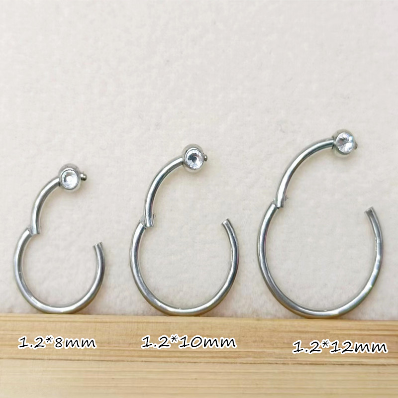 50 pcs/lot 316 pierres précieu - Clicker Ring Seamless avis et prix