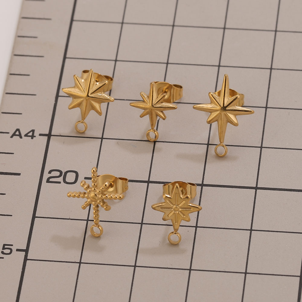 6 pièces Clous d'oreilles étoi - Body Jewels avis et prix