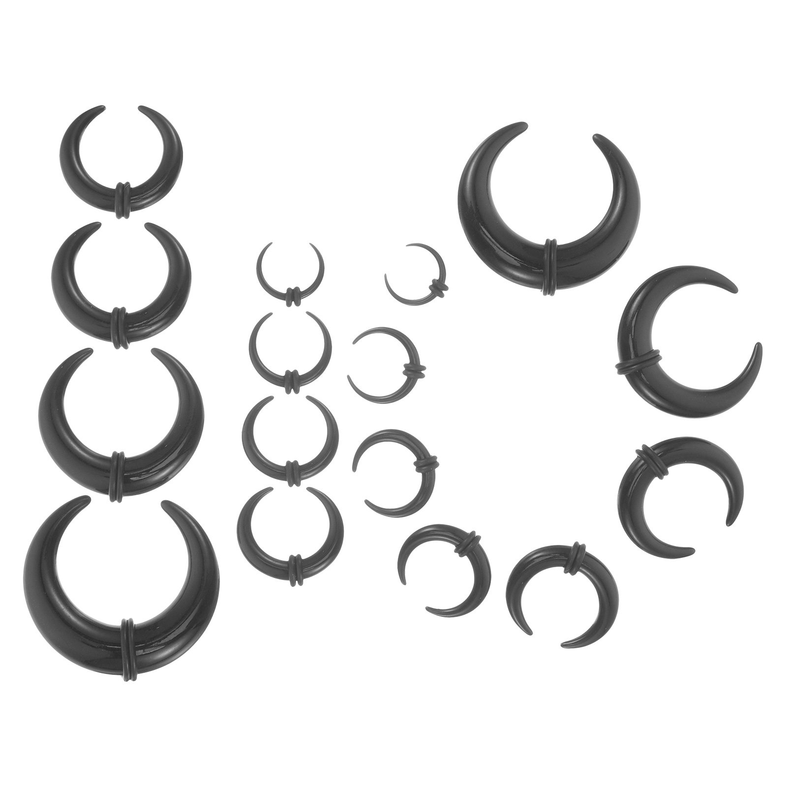 Lot de 16 anneaux de septum en - Body Jewelry For Sensitive Skin avis et prix