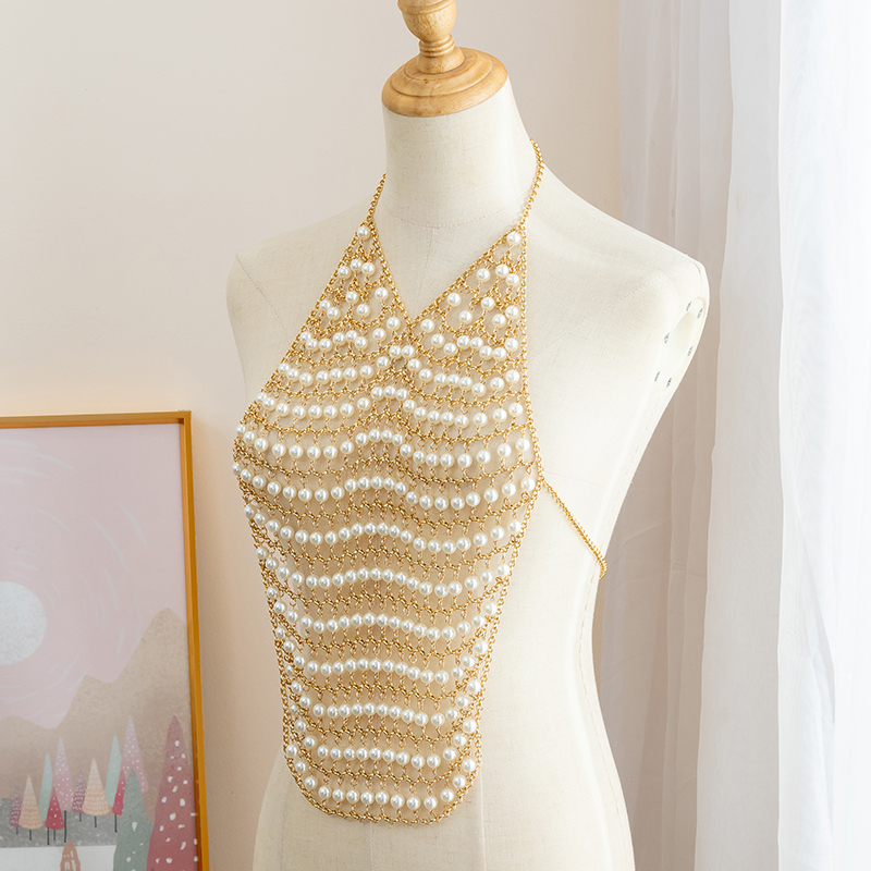 Hazem chaînes de corps soutien - Body Jewelry For Backless Dress avis et prix