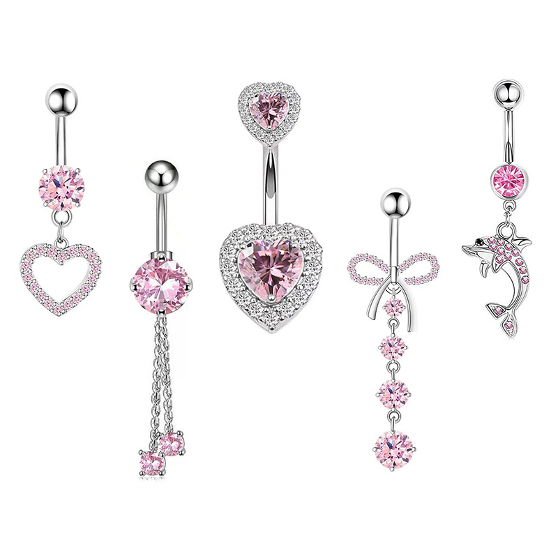 1 pièces rose couronne nombril - Body Jewelry And Piercing avis et prix