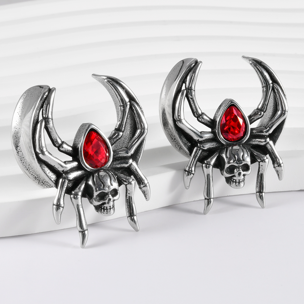 Bouchons d'oreille araignée en - Body Jewelry Ear Plugs avis et prix