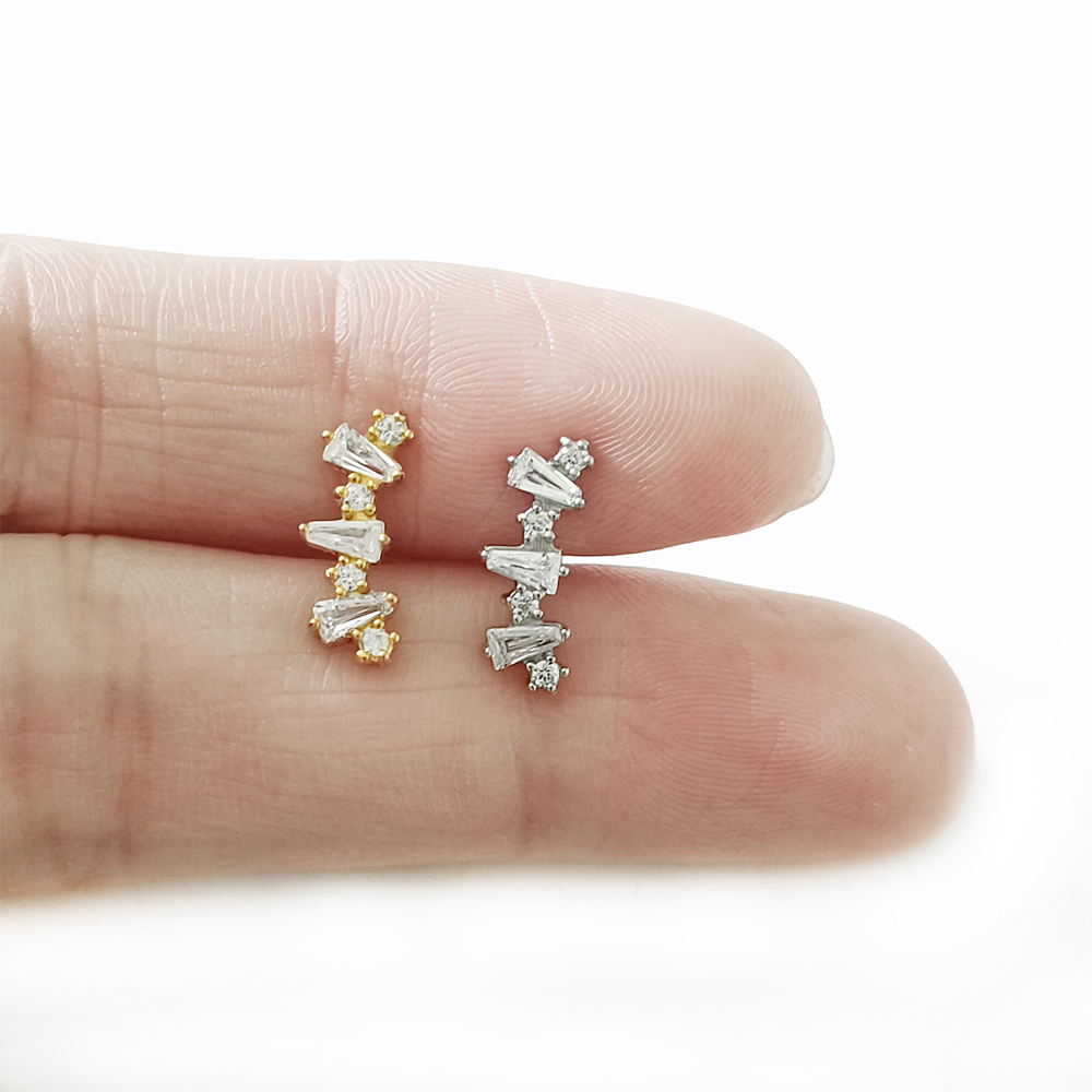 Boucles d'Oreilles Filetées In - Flat Back Labret Stud avis et prix