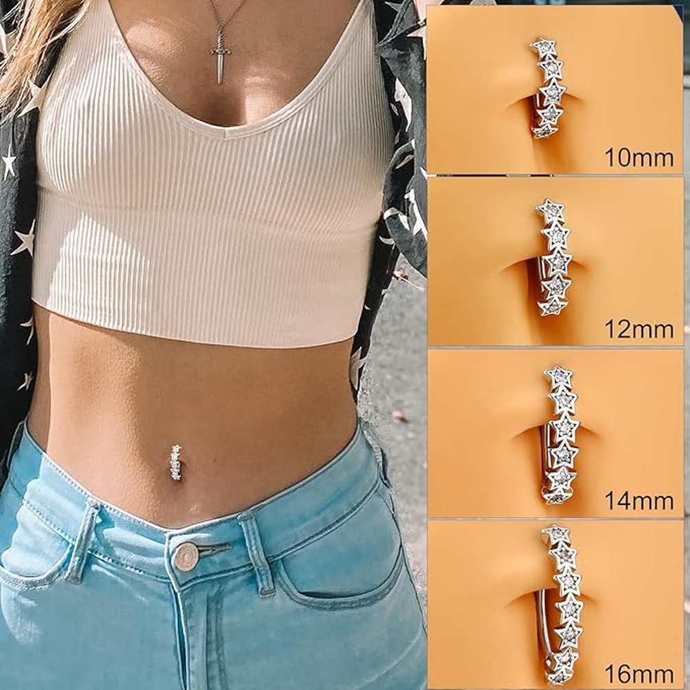Bijou de piercing de nombril c - Body Jewelry For Sensitive Skin avis et prix