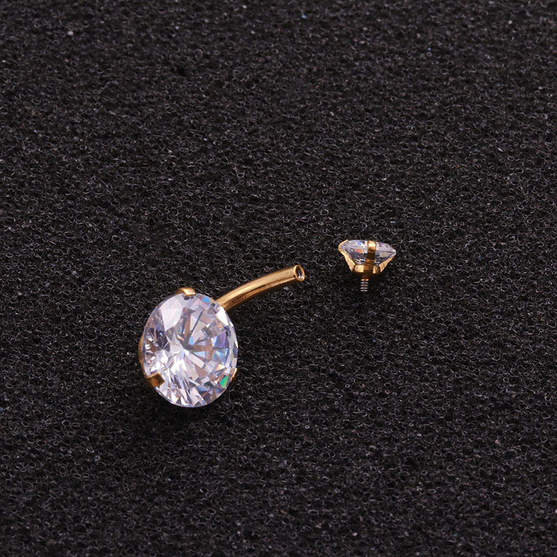 Anneaux de nombril 14G en acie - Body Jewelry For Sensitive Skin avis et prix