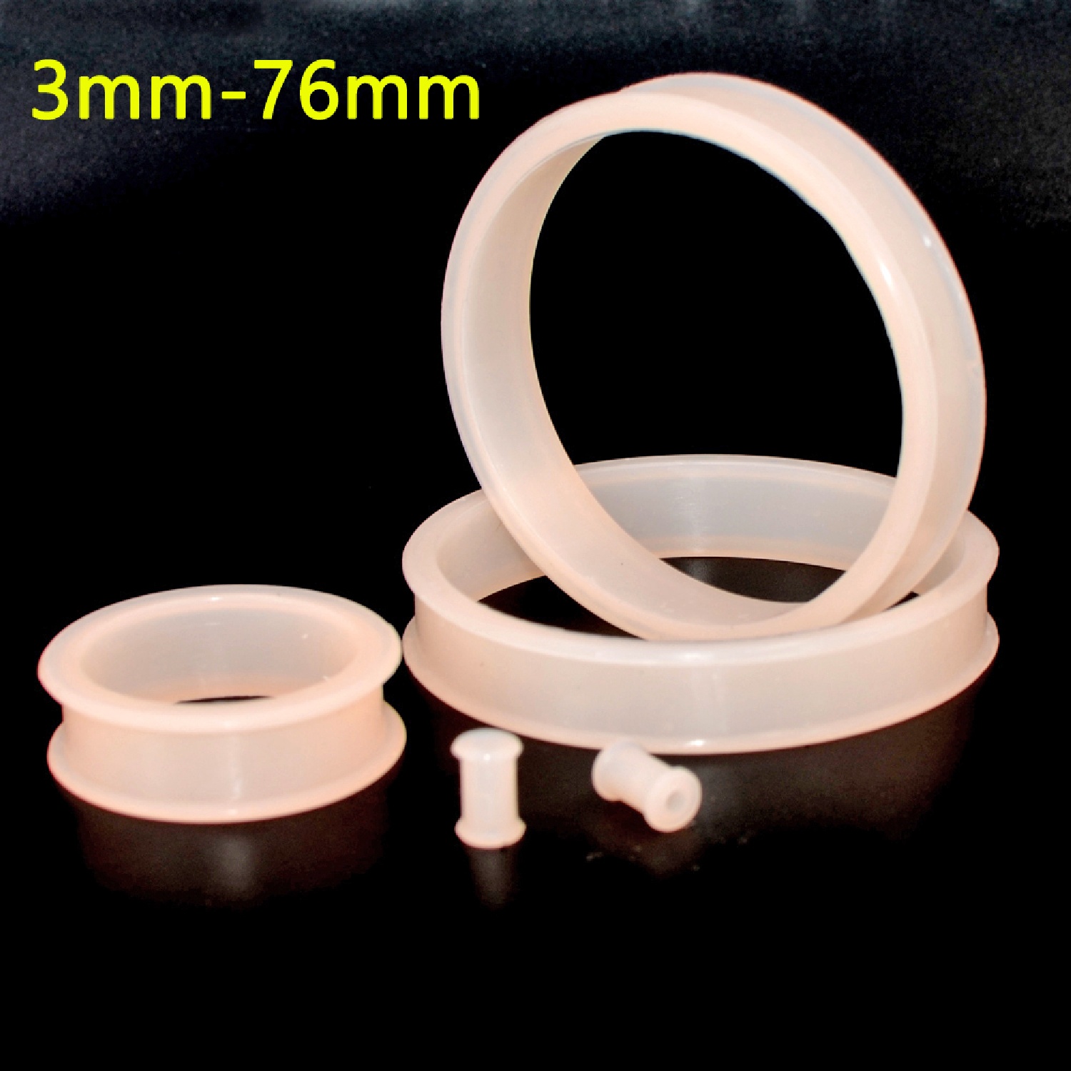 2pcs Supersize Flexible Silico - Body Jewelry Ear Plugs avis et prix