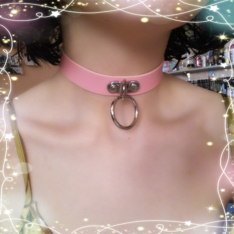 Collier Sexy en cuir Bdsm pour - Body Jewelry Goth avis et prix