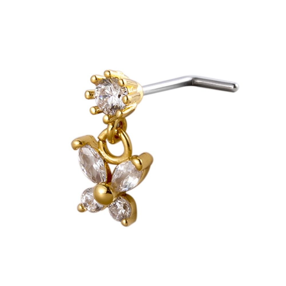 Piercing de nez en acier inoxy - Body Jewelry Goth avis et prix