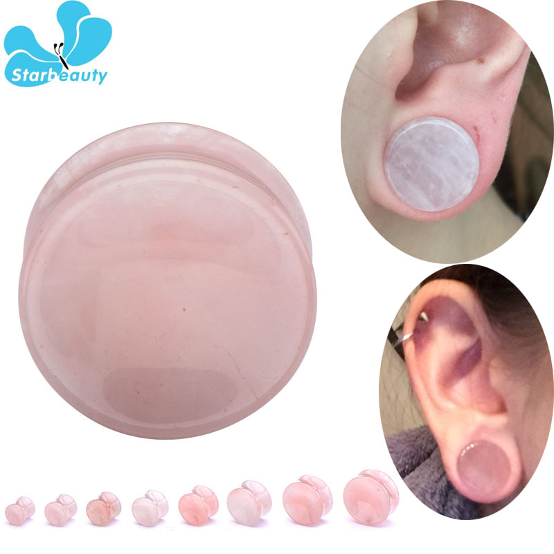 Bouchons d'oreille en pierre o - Body Jewelry Plus avis et prix