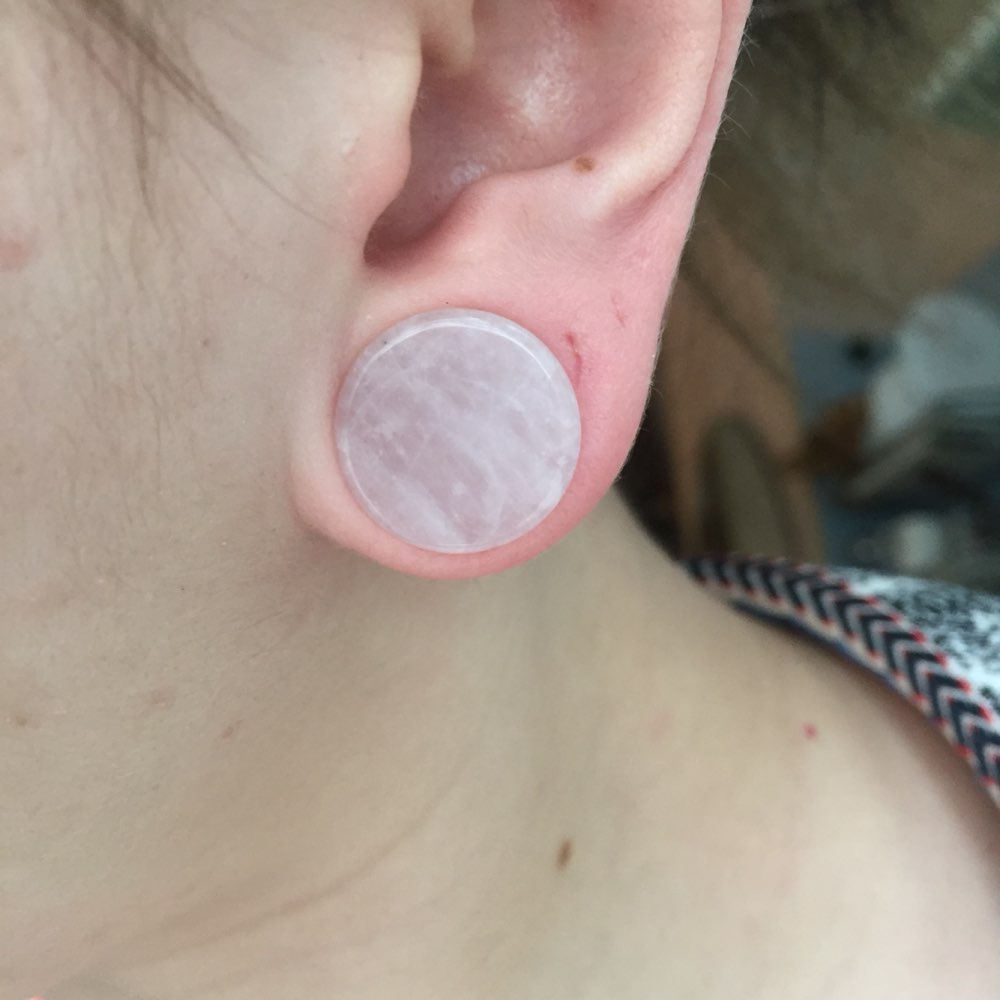 Bouchons d'oreille en pierre o - Body Jewelry Plus avis et prix