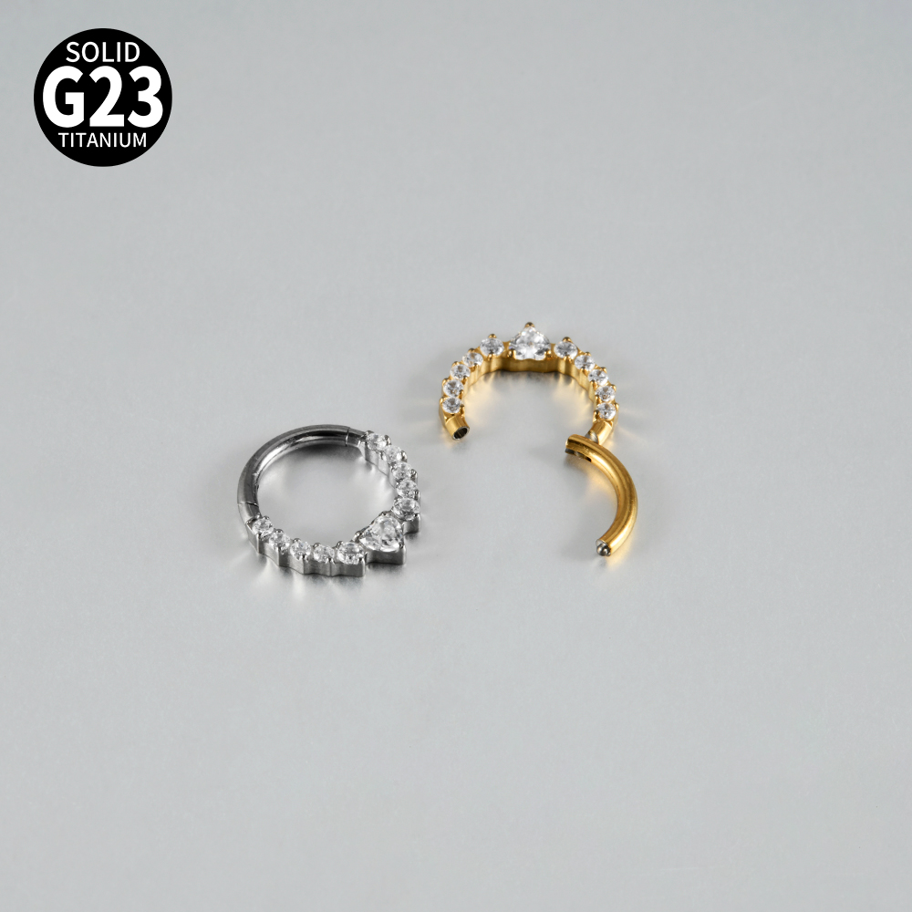 1 pièce Anneau de septum en ti - Septum Clicker Ring avis et prix