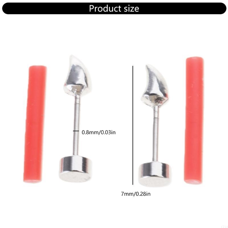 Boucles d'oreilles à pointes d - Body Jewelry For Sensitive Skin avis et prix