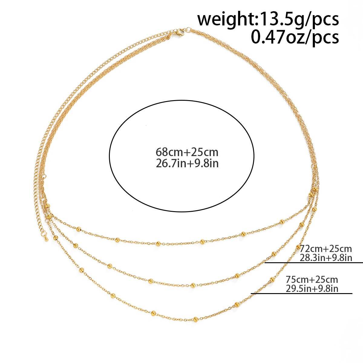 IngeSight.Z Chaîne de taille m - Body Jewelry Gold Plated avis et prix
