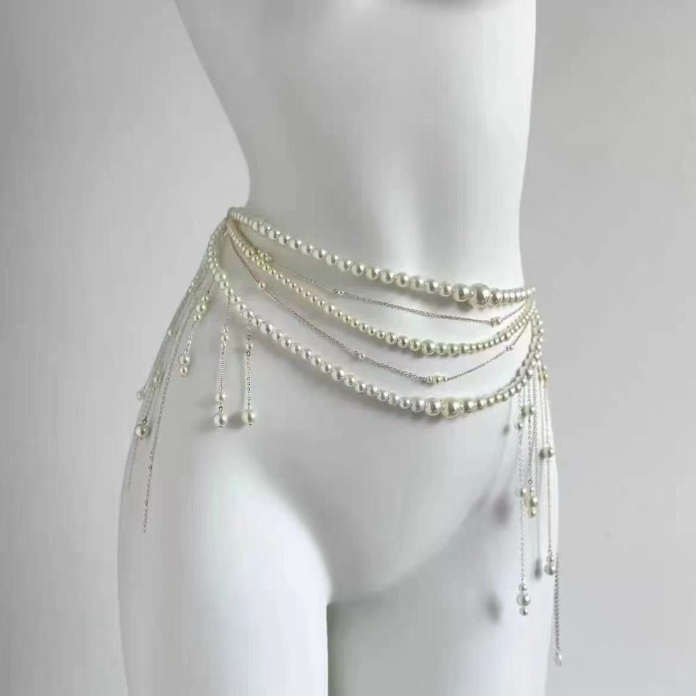 Chaînes de taille en perles él - Body Jewels avis et prix