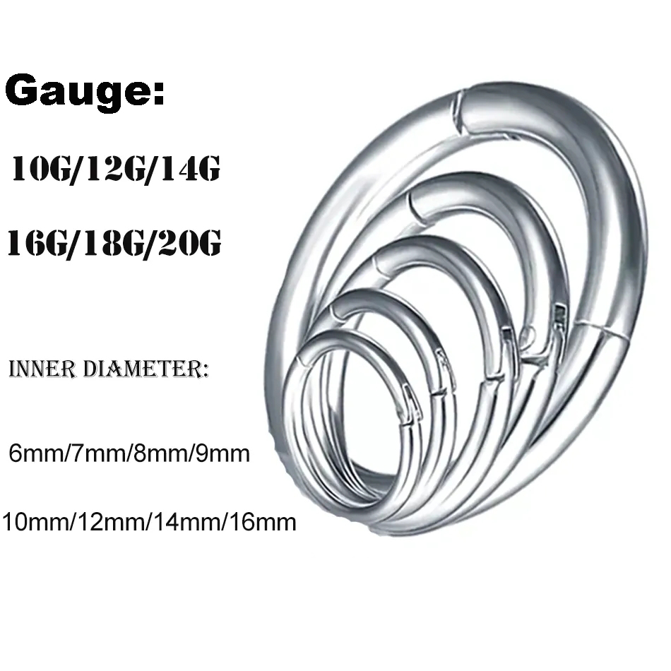 Anneau de Segment articulé en  - Septum Clicker Ring avis et prix