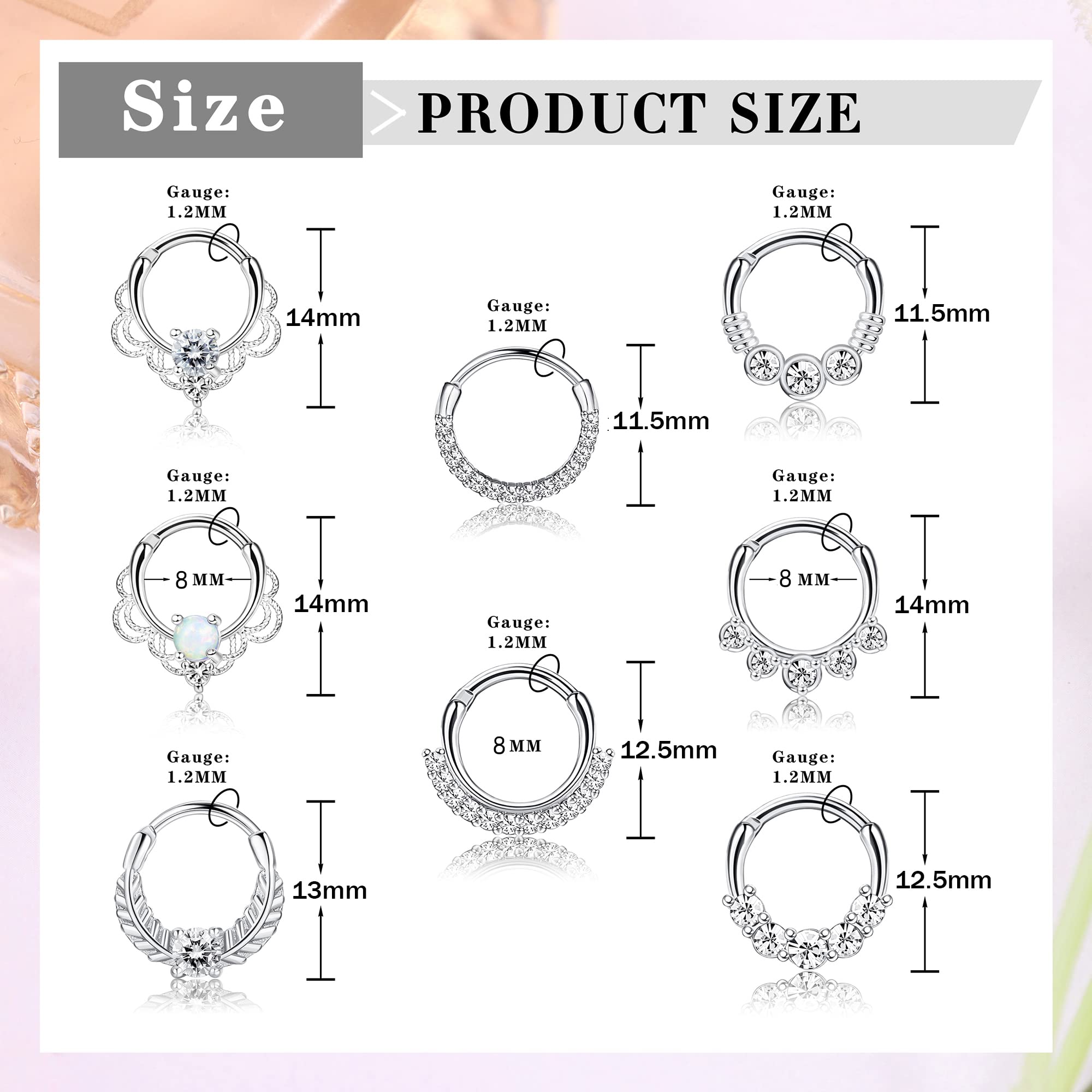Drperfect 16G Septum Clicker a - Septum Clicker Ring avis et prix