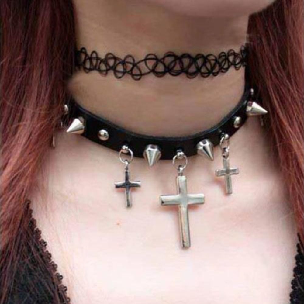 Collier en fil de poisson tres - Body Jewelry Goth avis et prix