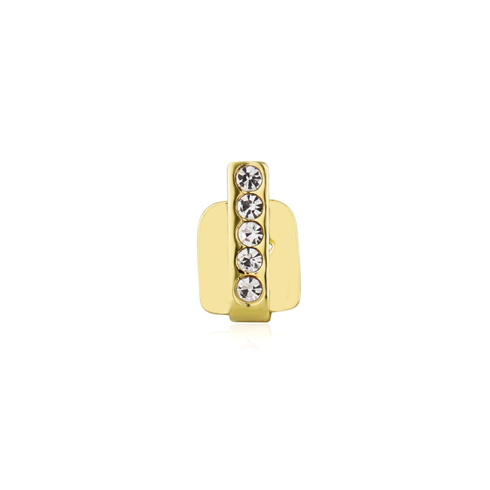 RACHELZ Hip Hop barre vertical - Body Jewelry Gold Plated avis et prix