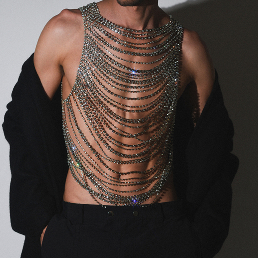 Sous-vêtements luxueux avec ch - Body Jewelry Luxury avis et prix